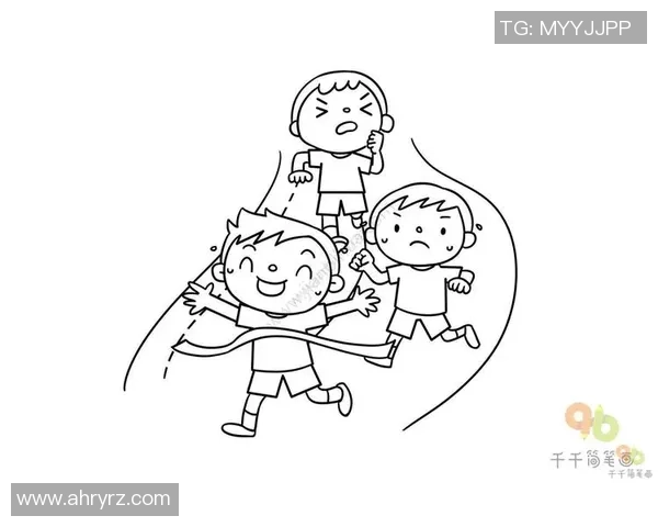 足球明星温馨瞬间与小孩的快乐时光简笔画创作分享 足球明星温馨瞬间与小孩的快乐时光简笔画创作分享